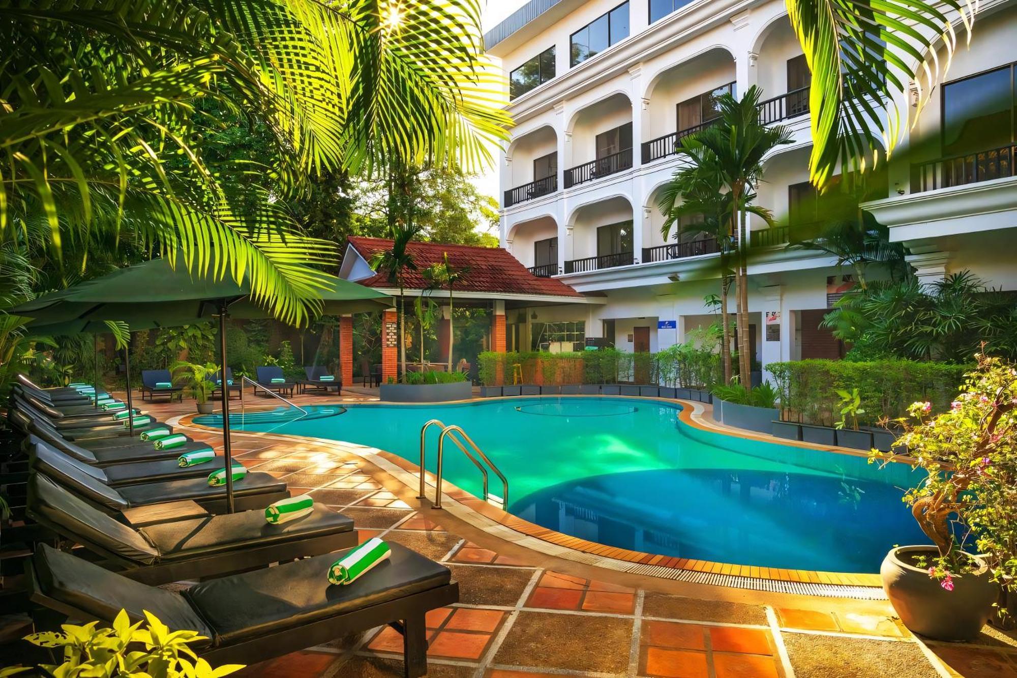 Yasodharapura Residence เสียมราฐ ภายนอก รูปภาพ